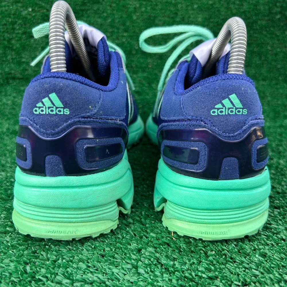 Adidas Aktiv Against Cancer Womens Running Shoes Navy Mint Green G97610 Size 7